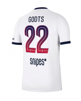 Paris Saint-Germain Mika Godts #22 Maglia Gara Trasferta Repliche 2026-27 Maniche Corte Paris Saint-Germain Mika Godts #22 Maglia Gara Trasferta Repliche 2026-27 Maniche Corte
